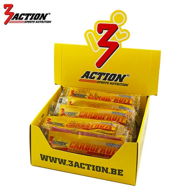 3action carbofruit Erdbeere 37,5 Gramm – Displaybox 25 Stück – 1202030001