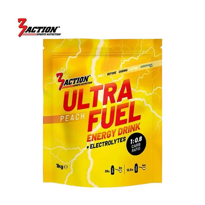3Action Ultra Fuel Energy Drink Pfirsich 1 kg 1201001115