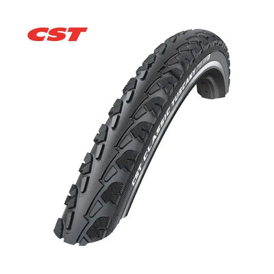 CST Classic Tuscany (1 mm Anti-Leak) schwarz mit Reflexion. 28x1.50, Etro 40-622