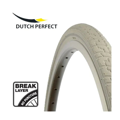 Dutchperfect Tube perfekt 28 x 1,40 40-622mm Anti-Leak-Weiß mit Reflexion