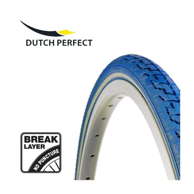 Niederländisch perfekte Außenreifen Niederländisch perfekt 28 x 1 ½ 40-635 mm Anti-Laughaut Blau mit Reflexion