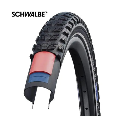 Schwalbe 20x1,50 (40-406) Marathon GT 365 schwarzer Reflexfaden 11101341