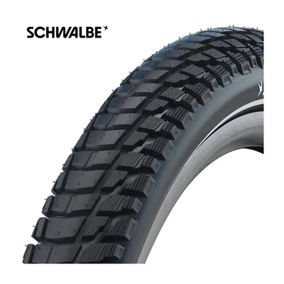 Schwalbe Marathon Plus Tour – kabelgebunden – Addix – Smartguard – 700 x 38 C – Schwarz + Reflex