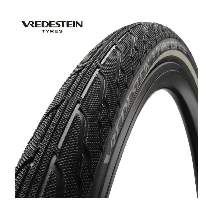 Vredestein Reifen Dynamische Tour 28 x 1,50 schwarzer Reflieh