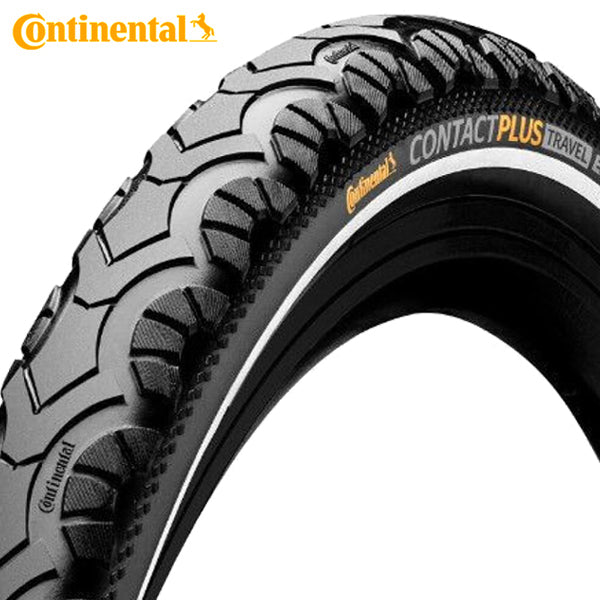Continental 28x1,75 (47-622) Kontakt-Plus-Reise-Reflexkabel schwarz 0101350