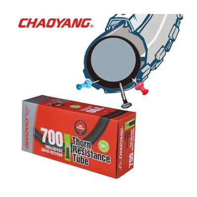 Chaoyang 28x1,50 1,75 (40 47-622) Pannenschutz 3,7 mm (Dornfestigkeit) av 40 mm y122602+3