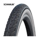 Schwalbe Road Cruiser 47-622 (28x1.75) Schwarzer weißer Reflex