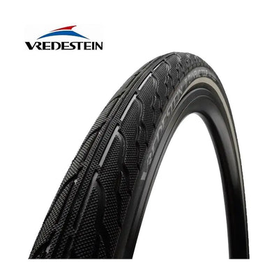Vredestein 26x1,75 (47-559) dynamischer City-Schwarz-Reflexfaden 26629