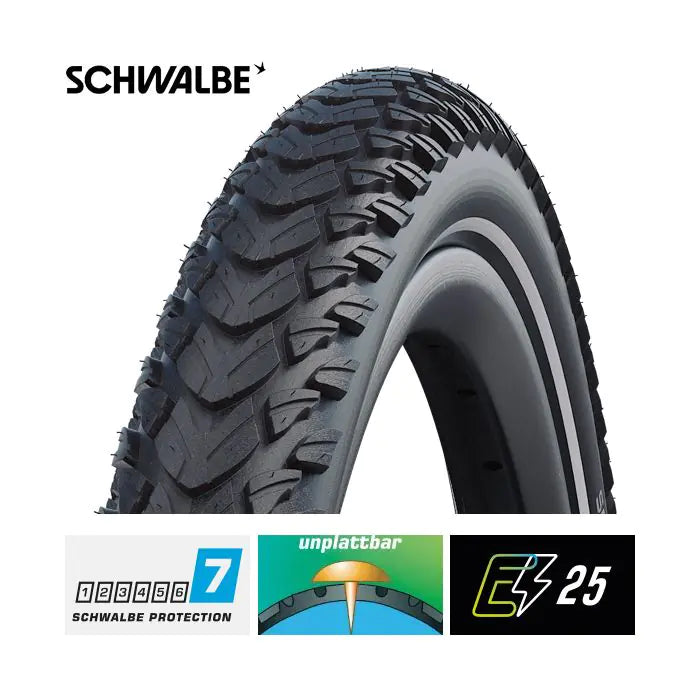 Marathon Plus Tour Außenreifen 26 x 2.00 (50-559) schwarz