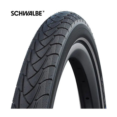 Schwalbe Marathon Plus – kabelgebunden – Addix – Smartguard – 28 x 2,00 – Schwarz + Reflex