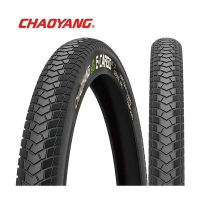 Chaoyang 20x2,15 (55-406) e-cargo schwarzes Reflexfaden-Doppelgehäuse mit 3 mm zusätzlichem Pannenschutz