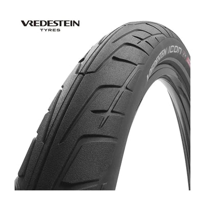 Vredestein 28x2,20 (55-622) Icon schwarzer Reflexfaden 28681