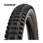 Klappband Schwalbe Big Betty Super Gravity 29 x 2,40 62-622 mm - schwarzes Braun - afbeelding 1
