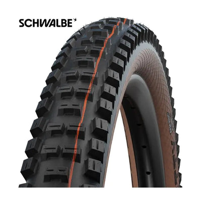 Klappband Schwalbe Big Betty Super Gravity 29 x 2,40 62-622 mm - schwarzes Braun