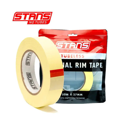 Stans Notubes Felgenband gelbes Band 27 mm breit Werkstattrolle 50 Meter AS0323