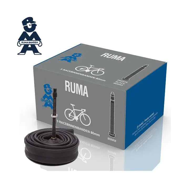 Ruma 23 28-622 fv schwarz 80 mm Rennschlauch (Karton 5 Stück)