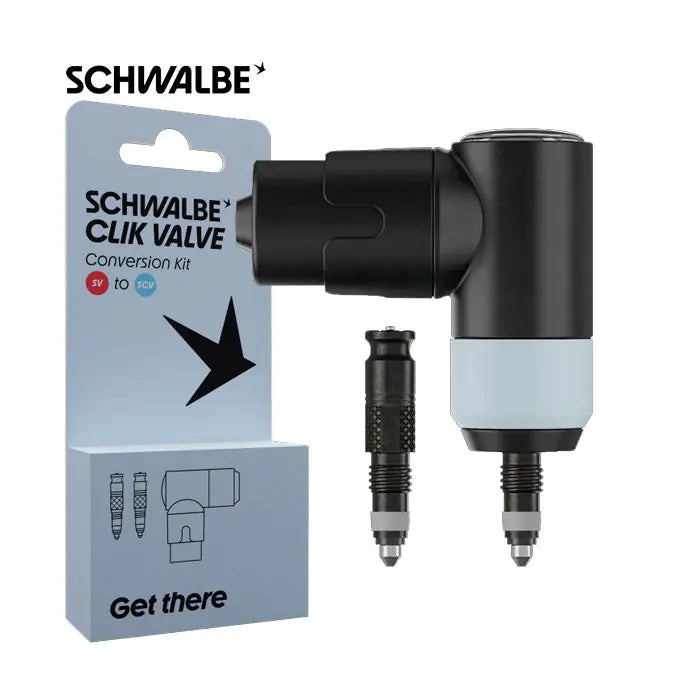 Schwalbe Frans Valiel Conversion Set SV-SCV + Pumpenkopf Klicventil