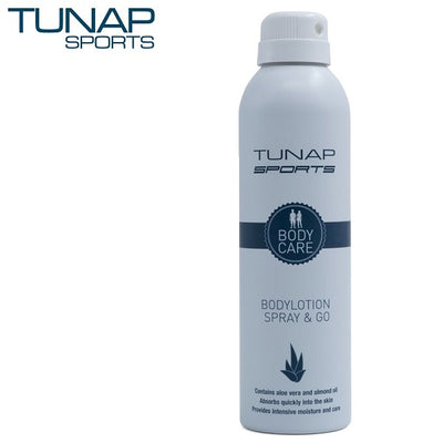 Tunap Sports Bodylotion Spray and Go 200 ml (Packung = 12 Stück)