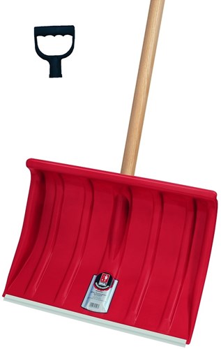 Idealspaten-bredt Kunststoff-Schneeschaufel 40 cm + D.Stk. - 40400040 - 40400040