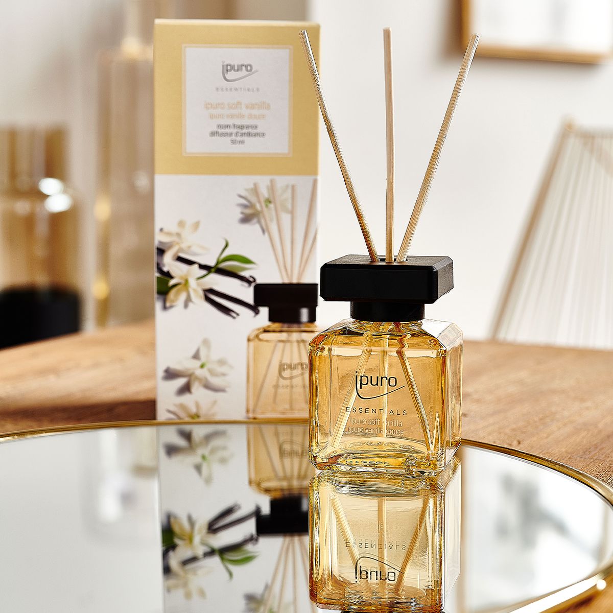 Ipuro ipuro Geurdiffuser weiche Vanille 50 ml