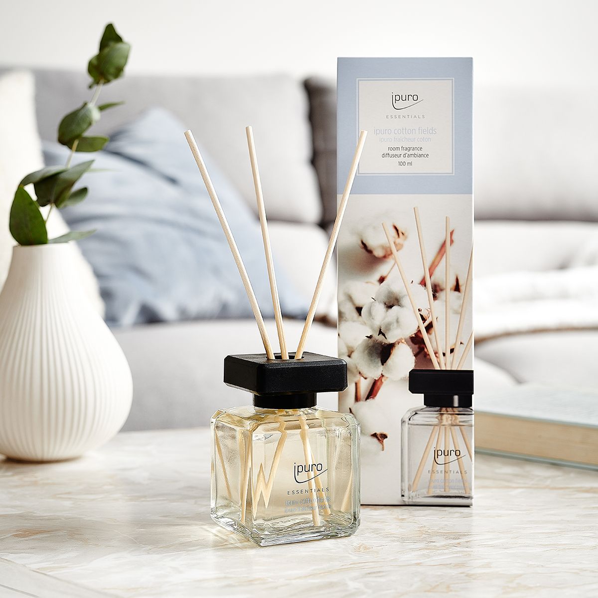 Ipuro Geurdiffuser Baumwollfelder 100 ml