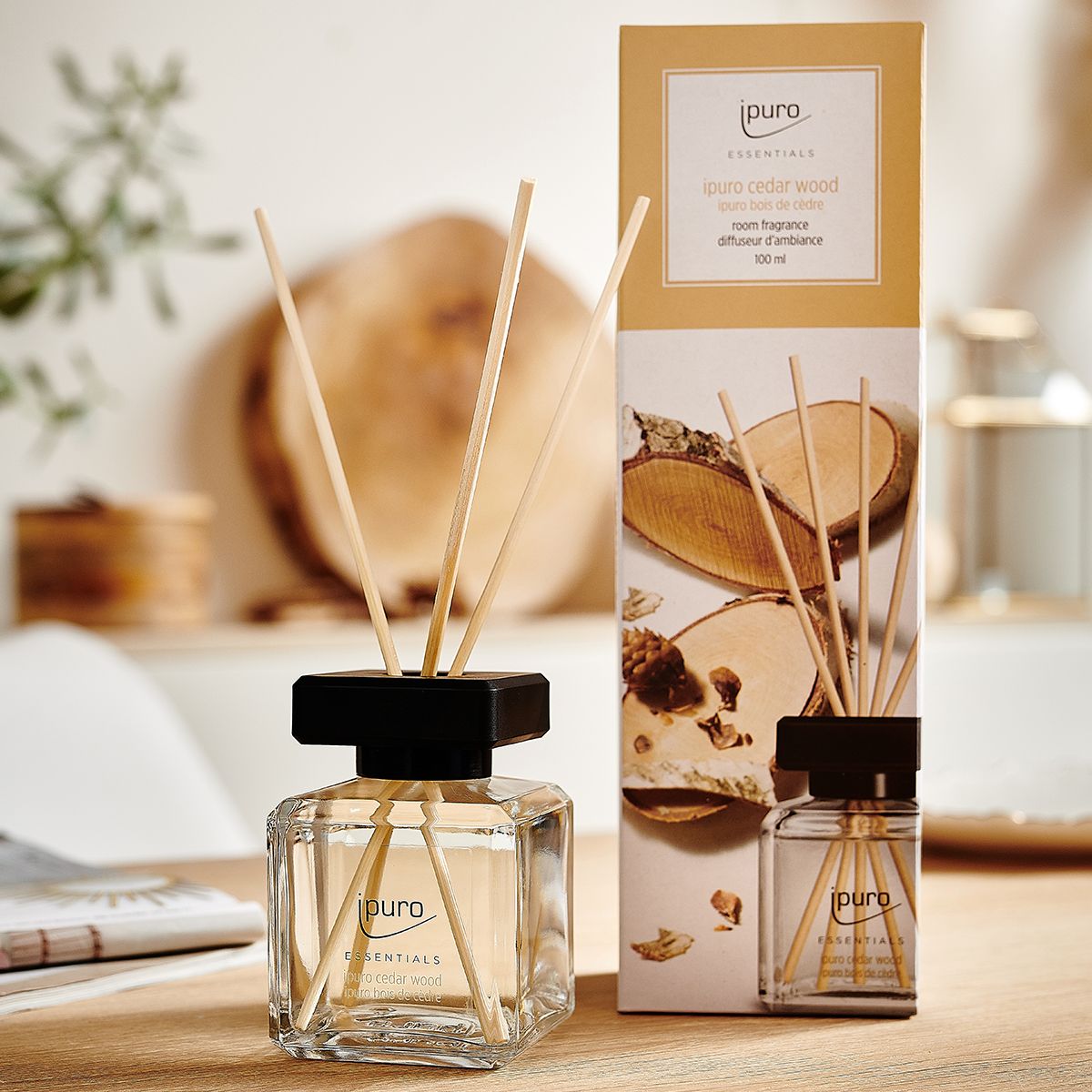 Ipuro Geurdiffuser Cedar Wood 100 ml