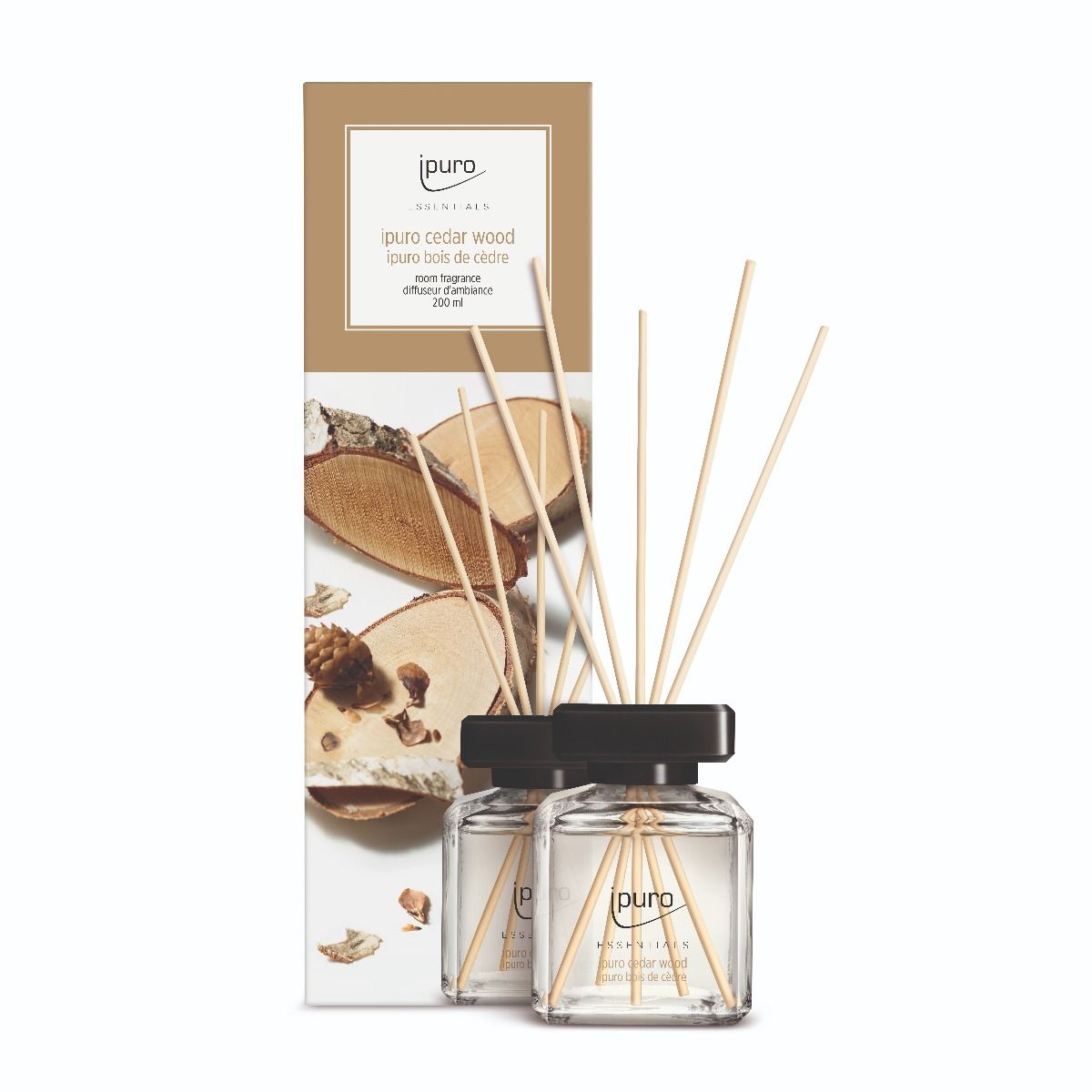 Ipuro Geurdiffuser Cedar Wood 200 ml