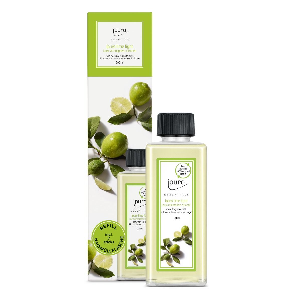 Ipuro Geurdiffuser Nachfülllimpilzleuchte 200 ml