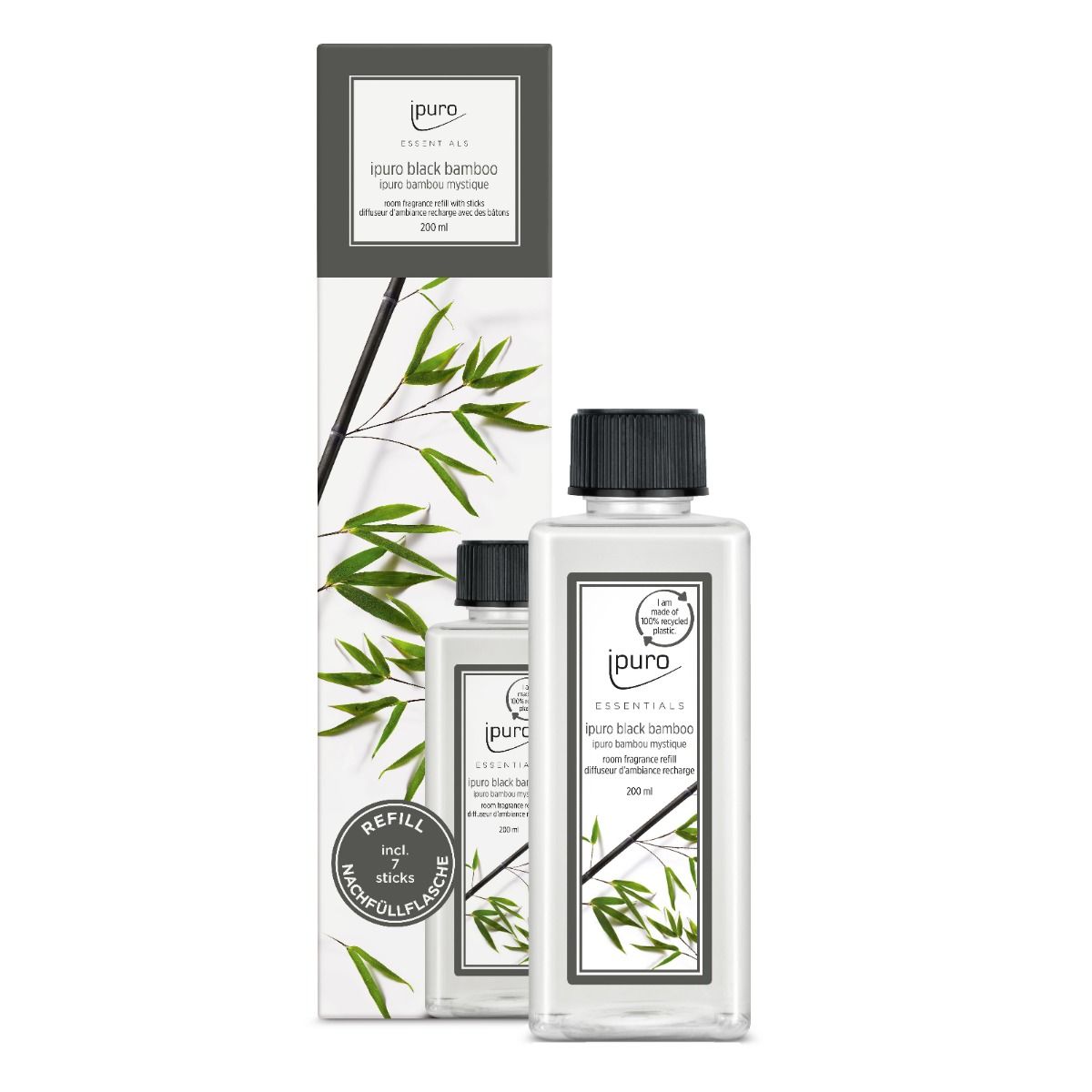 Ipuro ipuro Geurdiffuser Black Bamboo 200 ml