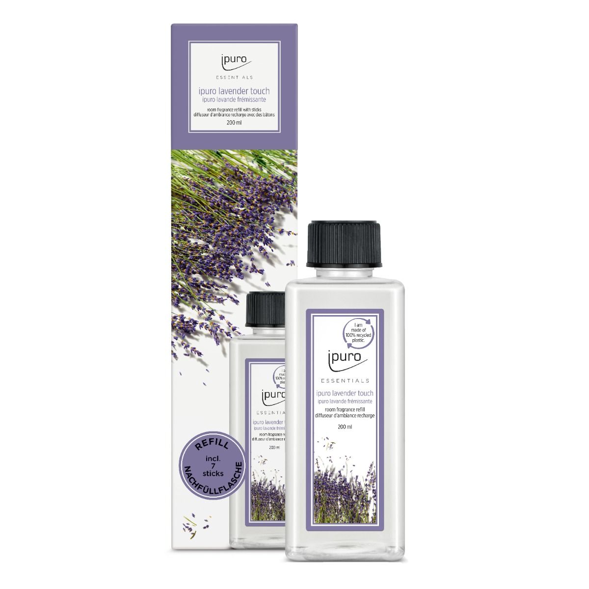 Ipuro Geurdiffuser Nachfüllen Lavender Touch 200ml