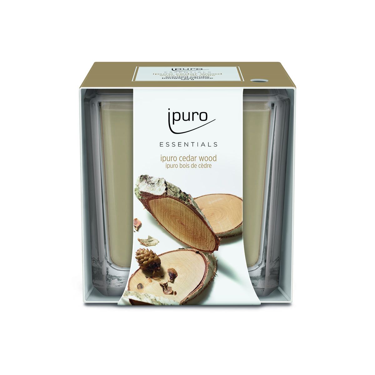 Ipuro ipuro duft candle cedar tohole 125gr.
