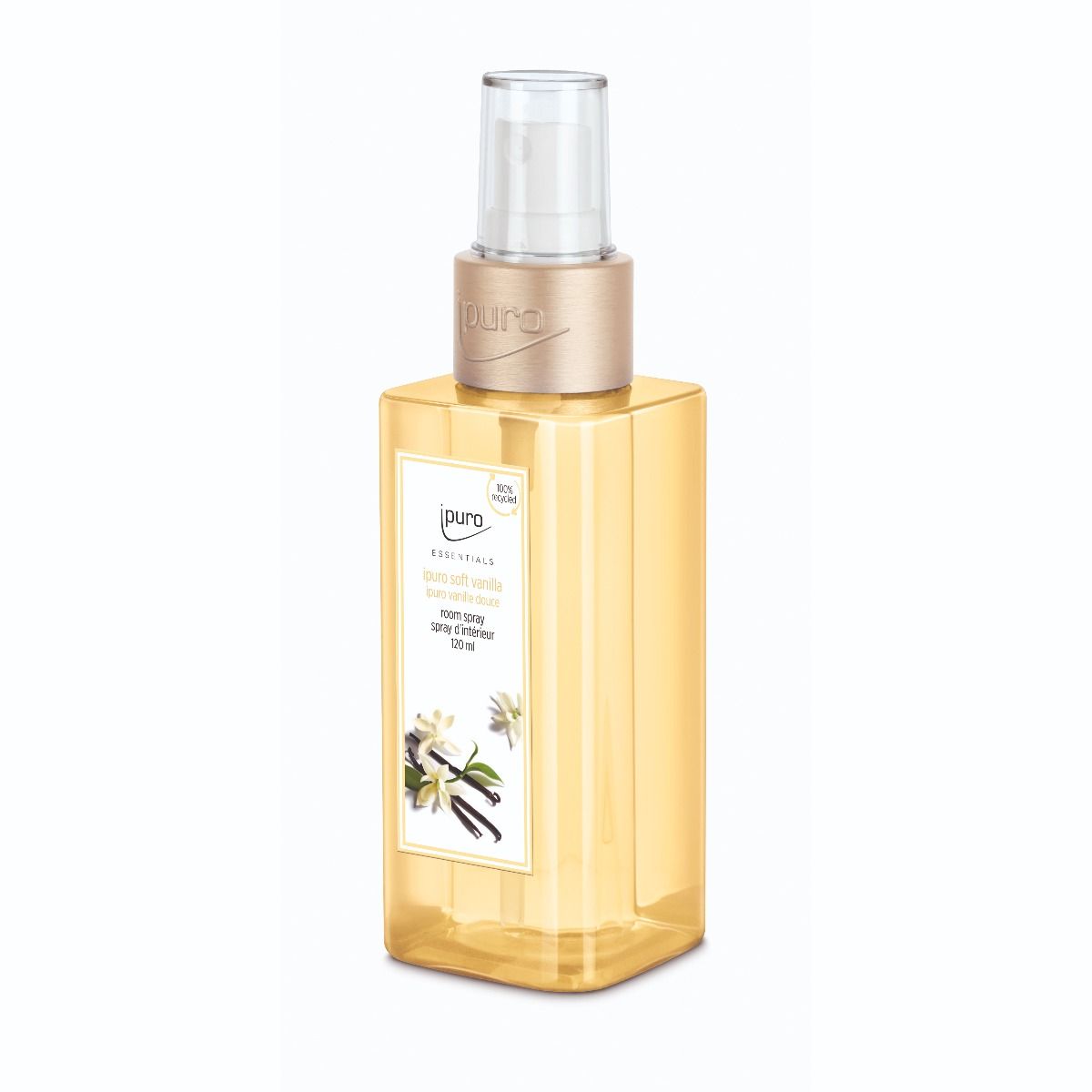 Ipuro weiches Vanille -Raum -Spray 120 ml