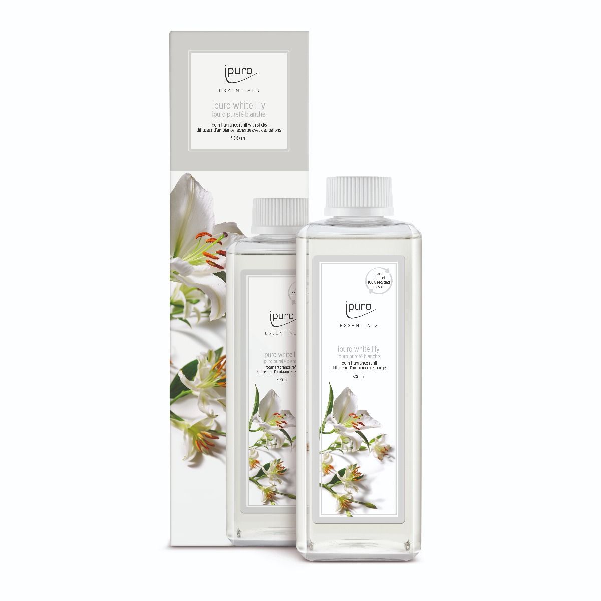 Ipuro ipuro Geurdiffuser Refill White Lily 500 ml