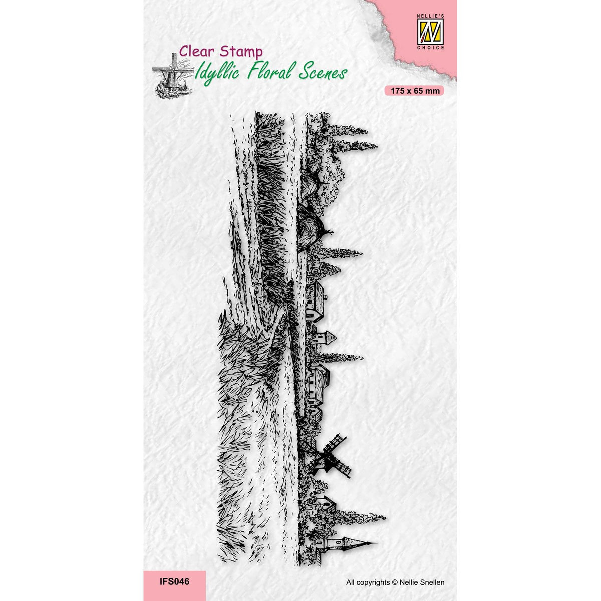 Nellies Wahl • idyllische Blumenszenen, klarer Stempel, schmaler, ein Dorf in jenen Tagen
