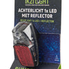Ikzilight Rücklicht Reflektor 1xled rot auf Karte