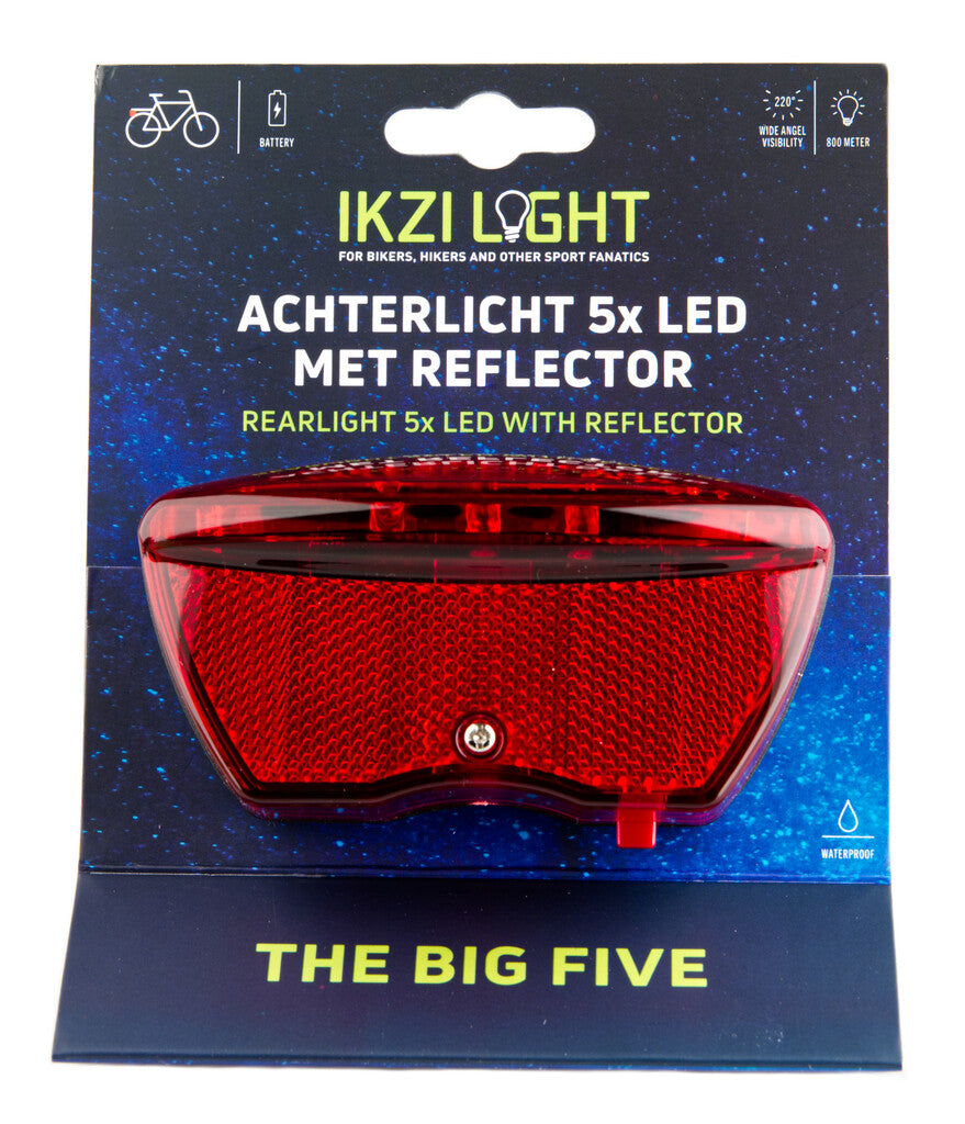 Rücklicht führte rot
