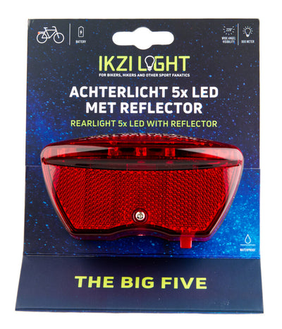 Rücklicht führte rot