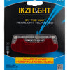 Ikzi-Rücklicht 2-LEDs übrigens Nabendynamo-Karte