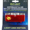 IKZI-Light LED Rücklicht 80 Träger 2xLED Sensor 1440555