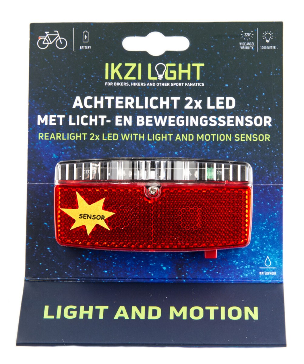 IKZI-Light LED Rücklicht 80 Träger 2xLED Sensor 1440555