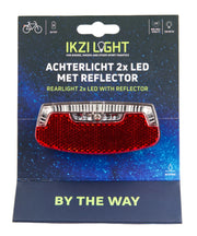 Ikzi Rücklicht 2-LEDs übrigens Batteriekarte - afbeelding 3