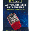 Ikzi Ikzilight Hecklicht Spatb Bea. Batterie-LED-E-Mark auf der Karte