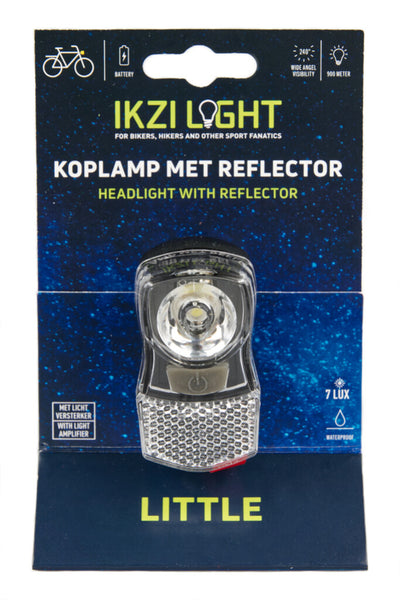Led Scheinwerfer Mini klein hell 7lux Kronenbolzen Batt. Karte