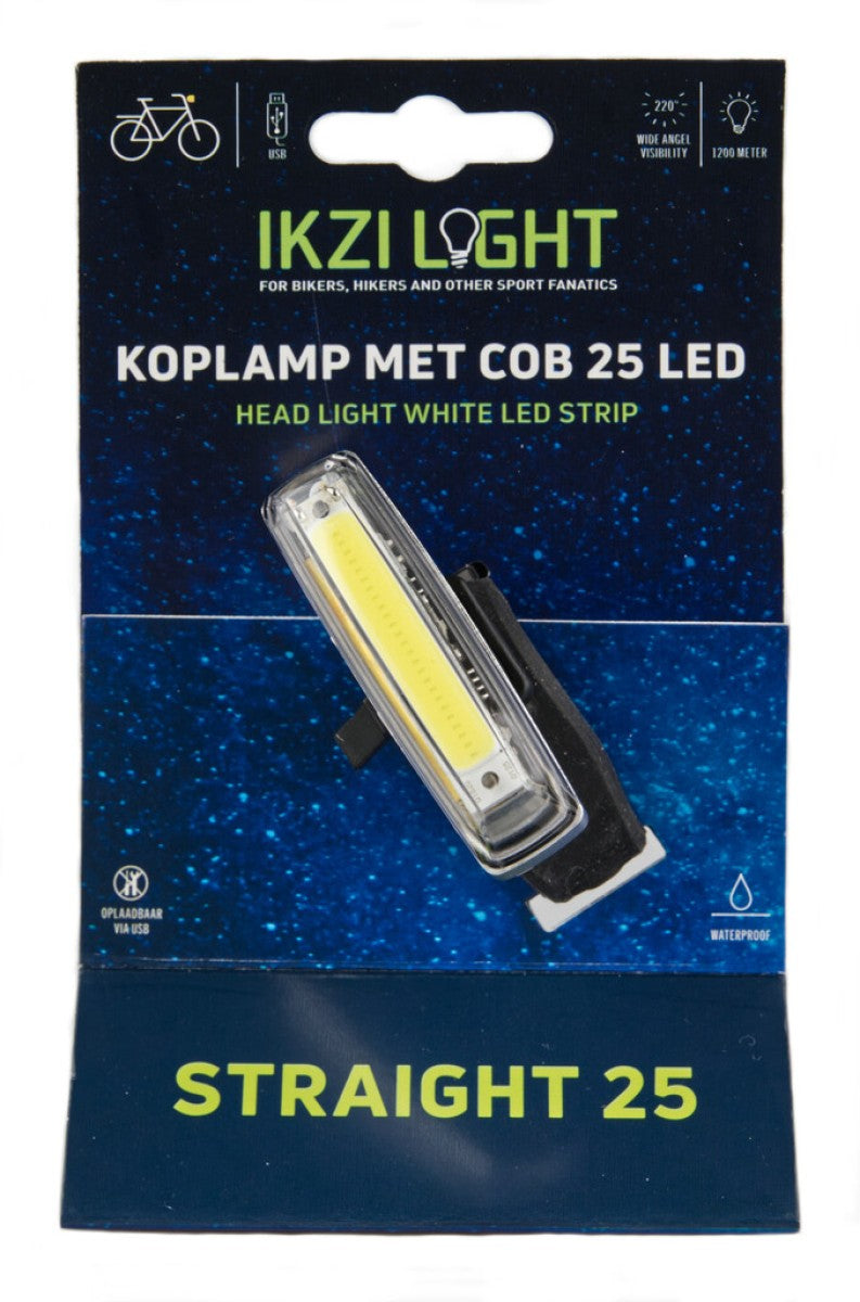 IKZI-Scheinwerfer Scheinwerfer Straight25 COB LED Streifen + USB