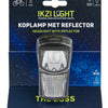 Ikzilight Scheinwerfer The Boss, 1 weiße LED 20LUX. inkl. Halterung und Batterien (Pendelverpackung)