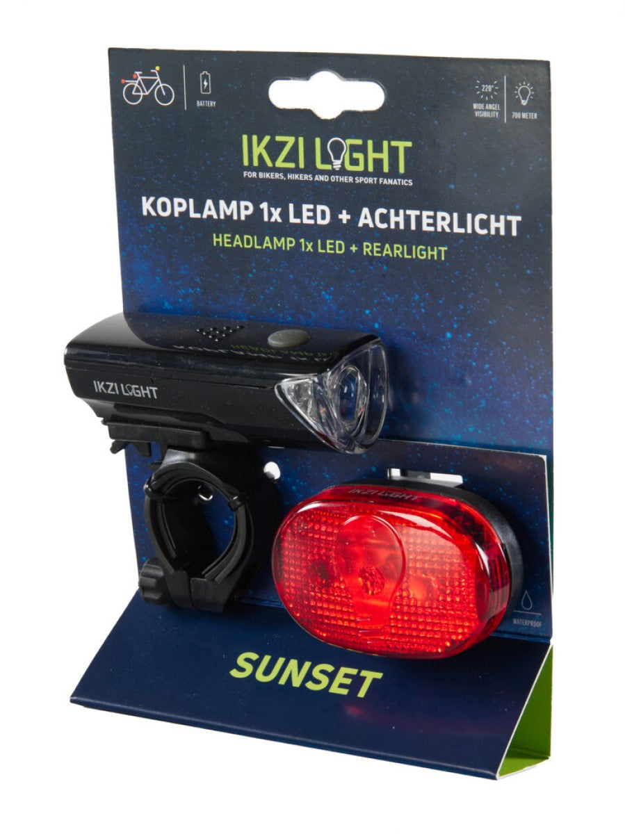 Beleuchtung Set den Sonnenuntergang LED schwarz