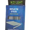Ikzilight Speichenreflektor 8 cm Satz von 10 auf Karte