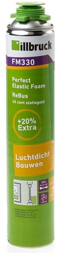 Illbruck FM330 Perfect Elastic Foam Pro | elastischer Polyurethanschaum Rebus | 880 ml – fm330399613