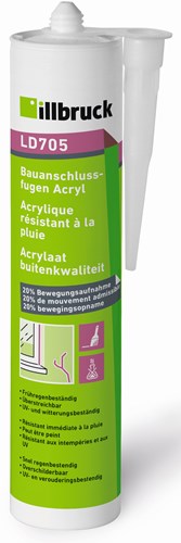 Illbruck LD702 Acryl-Dichtstoff für den Außenbereich | 310 ml – ld705395867