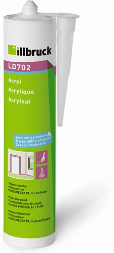 Illbruck ld702 Acryldichtstoff (innen) | weiß | 310 ml – ld702395702